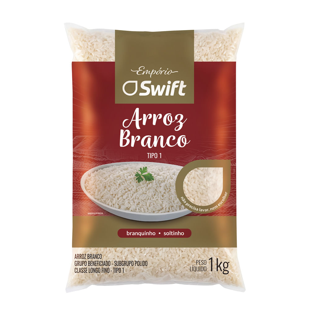 Arroz Branco Swift 1kg