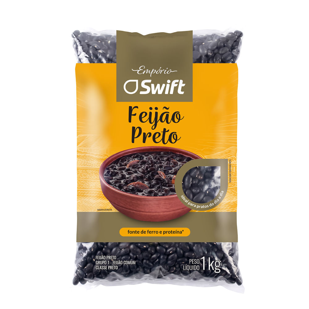 Feijão Preto Swift 1kg