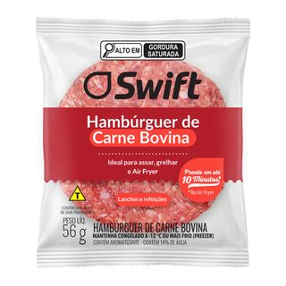 Hambúrguer Bovino Swift 56g