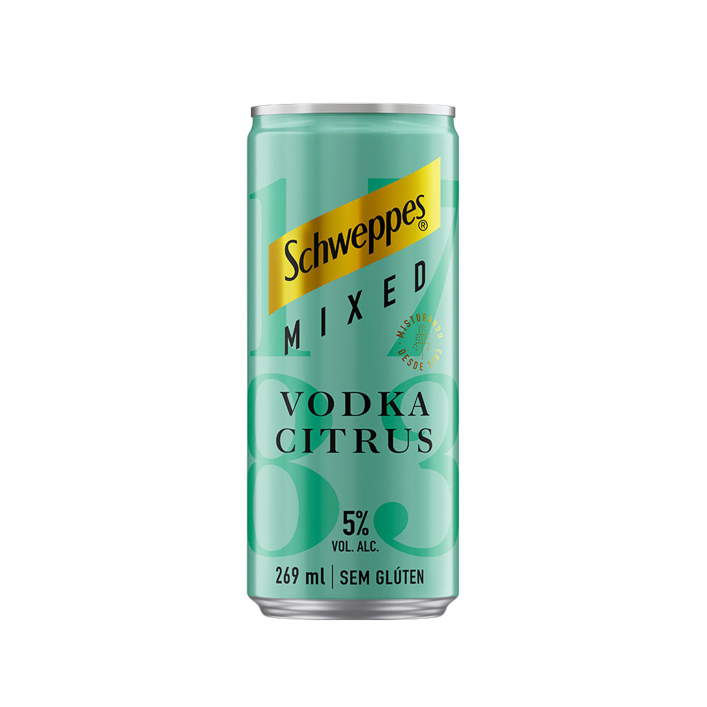 Vodka Citrus Mixed Schweppes 269ml