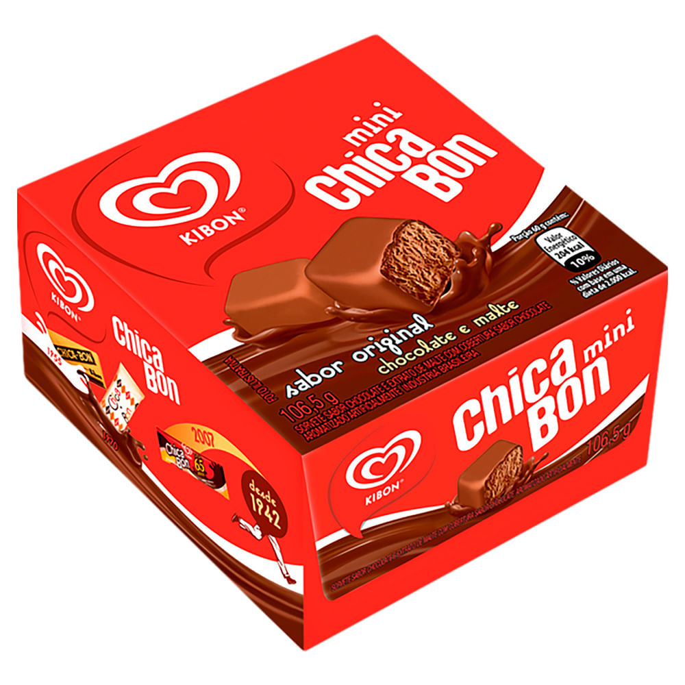 Mini Sorvete Chicabon Kibon 92g
