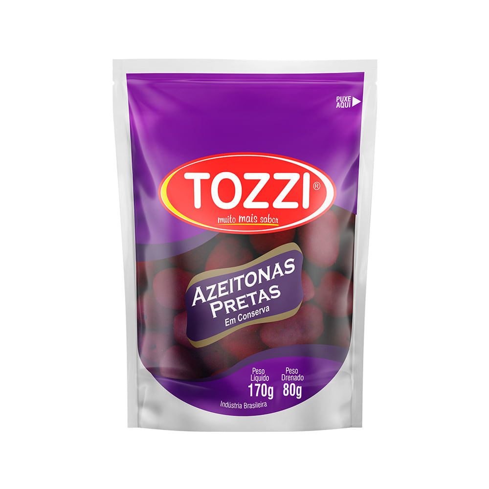 Azeitona Preta Tozzi 80g