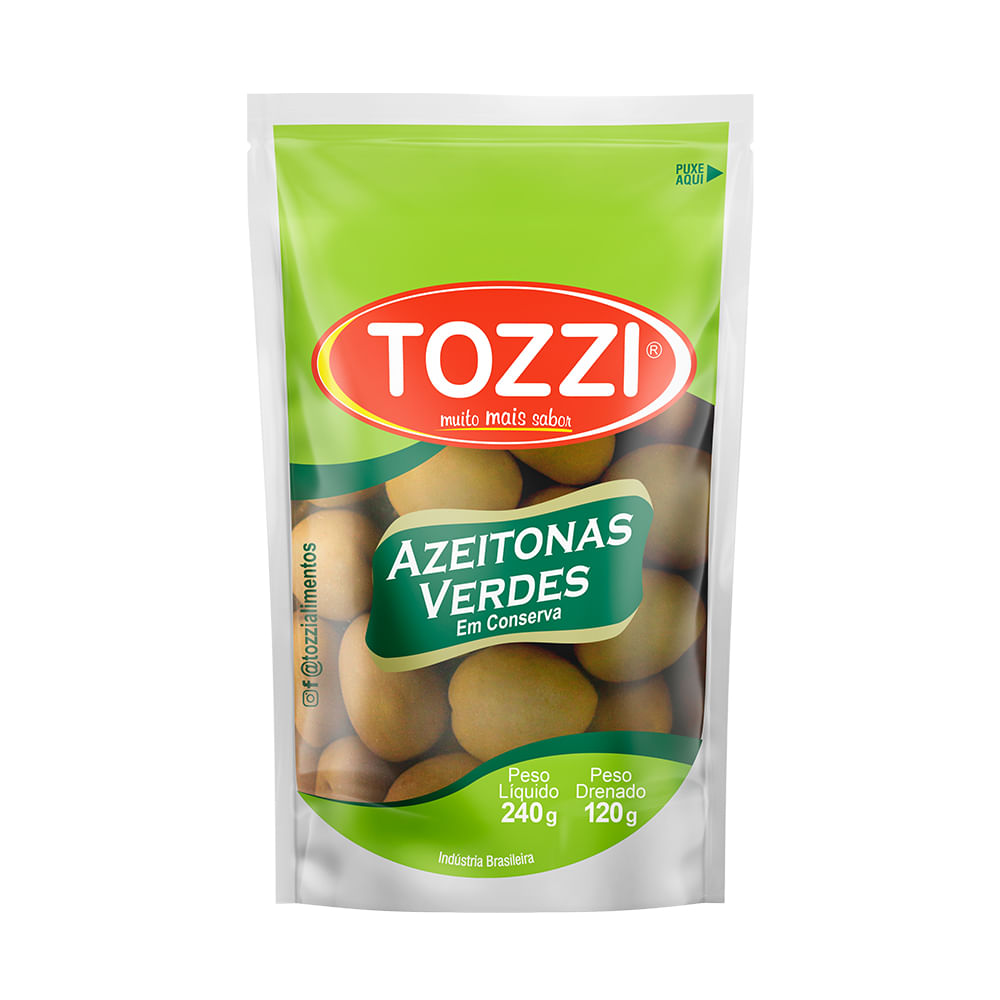 Azeitona Verde Tozzi 120g