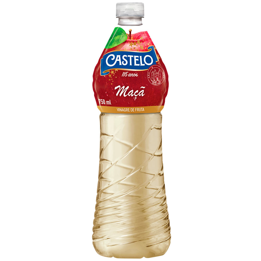 Vinagre de Maçã Castelo 750ml