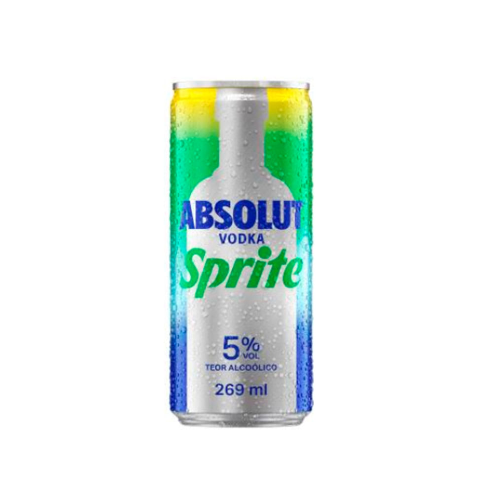 Vodka Absolut Sprite 269ml