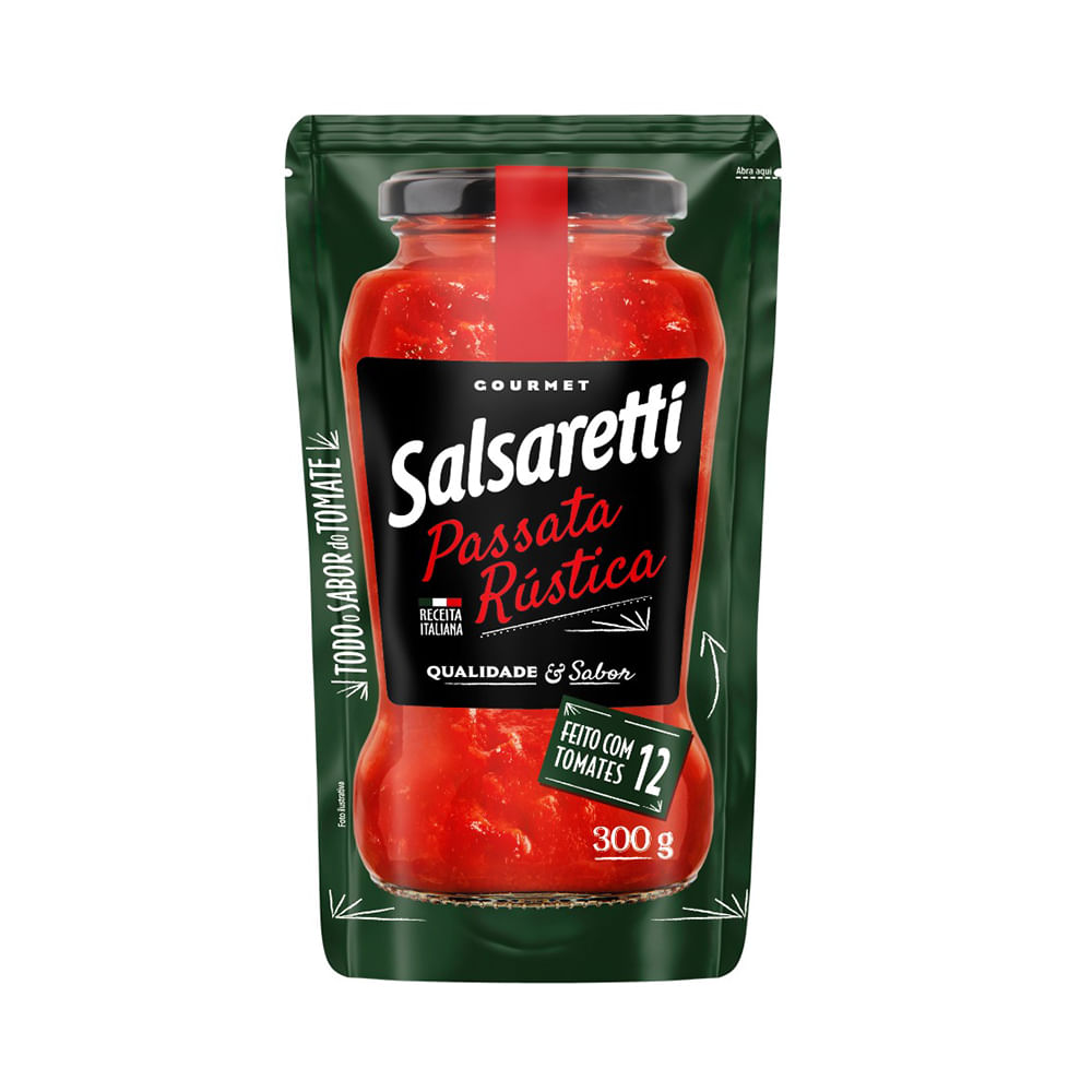 Passata Rústica Salsaretti 300g