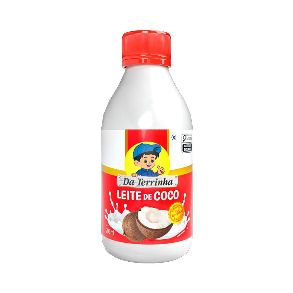 Leite de Coco Da Terrinha 200ml