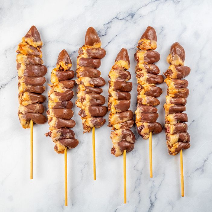 Espetinho de Coração de Frango Temperado Swift 900g