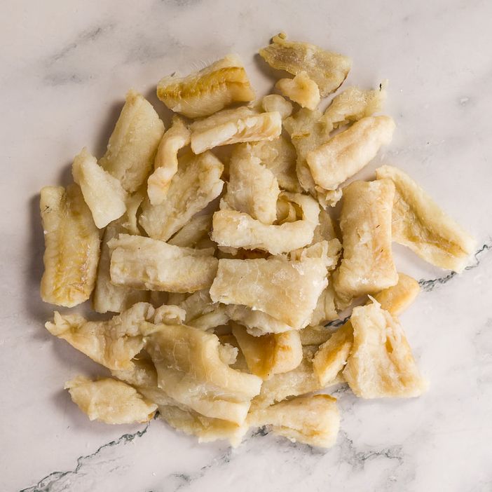 Polaca do Alasca Dessalgada Desfiada Riberalves 500g