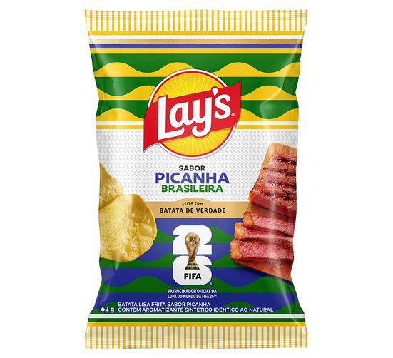 Salgadinho Batata Lay's Picanha Pepsico 62g