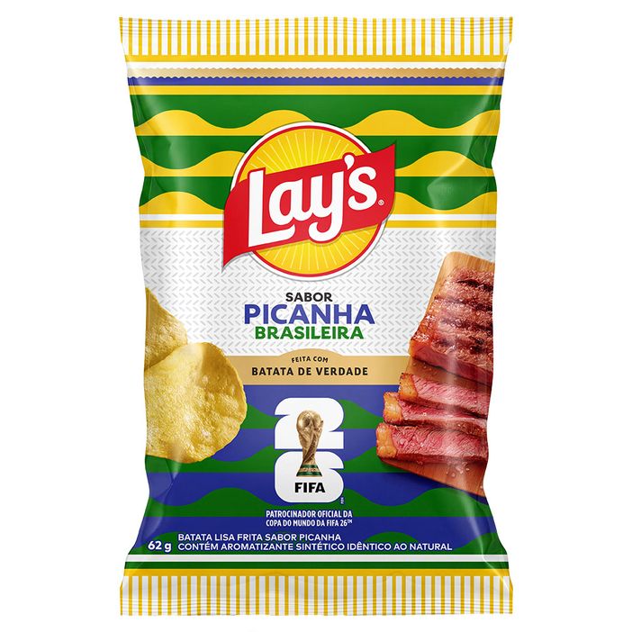 Salgadinho Batata Lay's Picanha Pepsico 62g