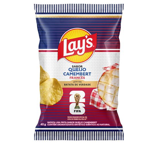 Salgadinho Batata Lay's Queijo Pepsico 62g