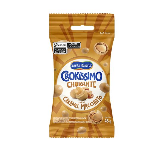 Amendoim Crokissimo de Caramelo Santa Helena 45g