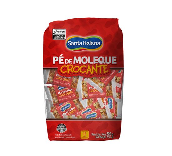 Pé de Moleque Crocante Santa Helena 225g