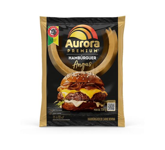 Hambúrguer de Angus Premium Aurora 150g