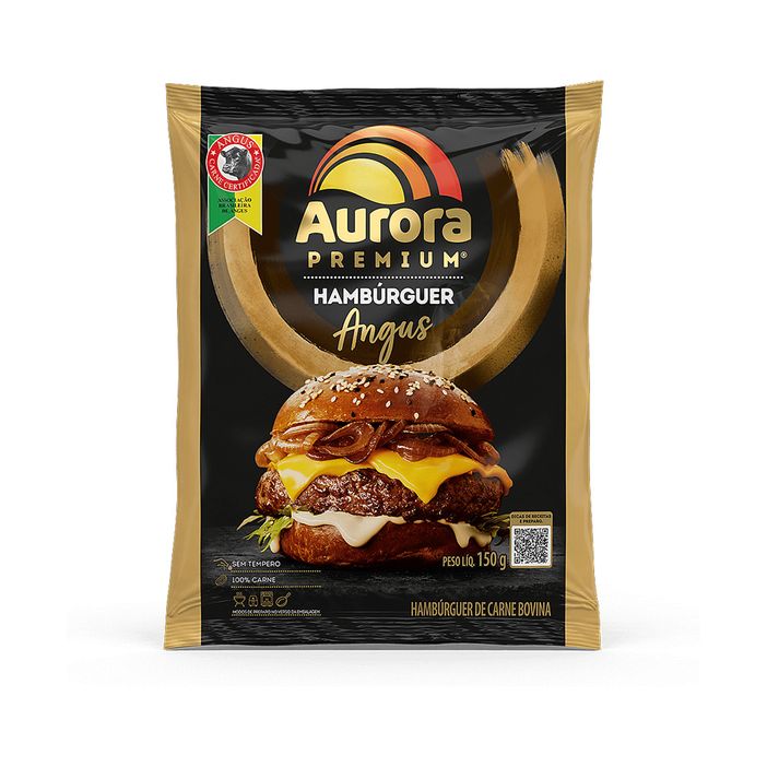 Hambúrguer de Angus Premium Aurora 150g