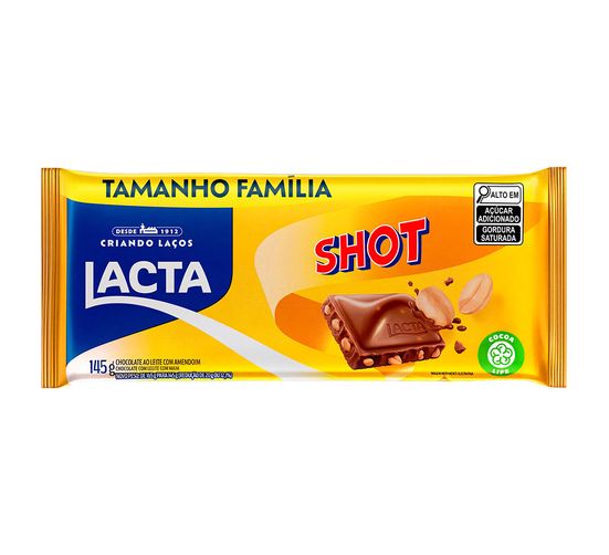 Chocolate Shot Lacta 145g