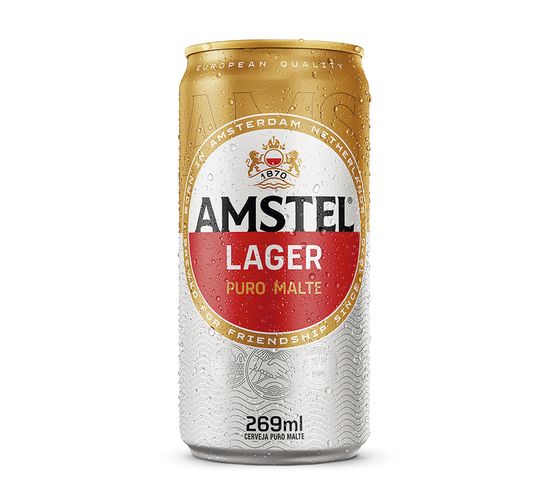Cerveja Amstel Puro Malte 269ml