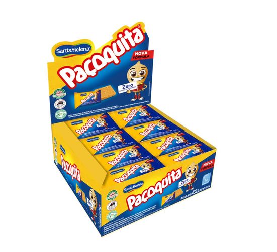 24 Paçoquita Zero Santa Helena 18g