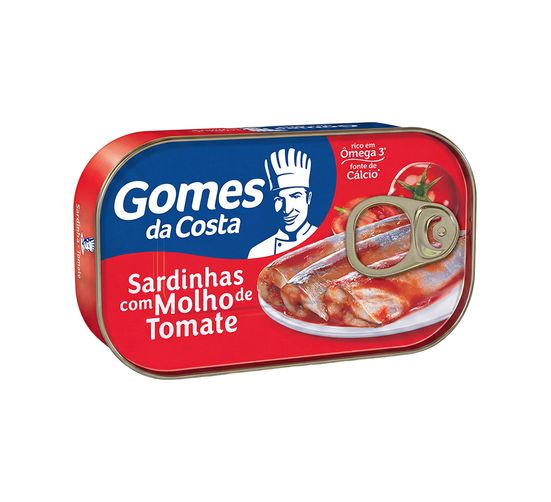 Sardinhas com Molho de Tomate Gomes da Costa 125g