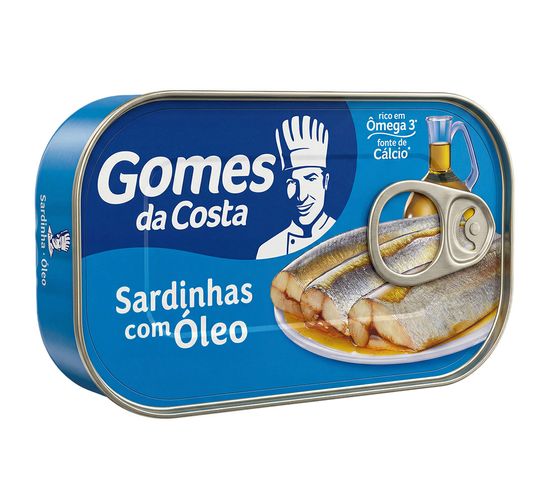 Sardinhas em Óleo Gomes da Costa 125g