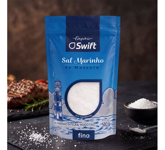 Sal Marinho de Mossoró Swift 500g