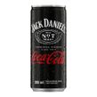 Bebida Mista Coca-Cola e Jack Daniel's 269ml