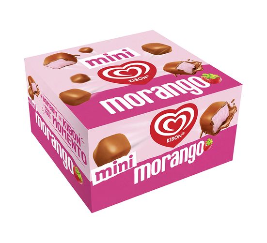 Mini Sorvete Morango Kibon 92g