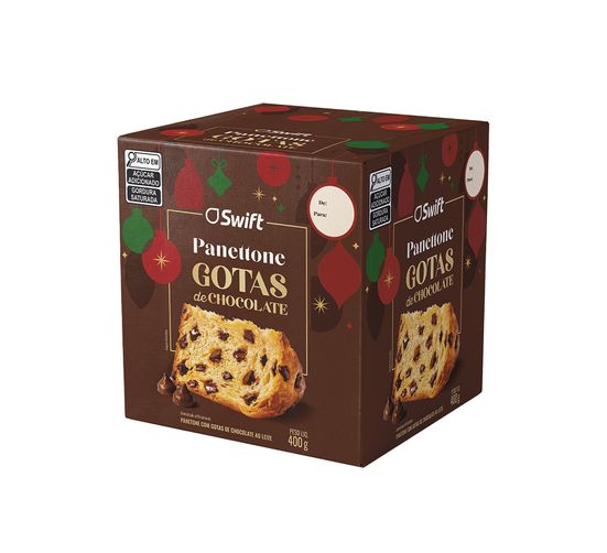 Panettone com Gotas de Chocolate Swift 400g