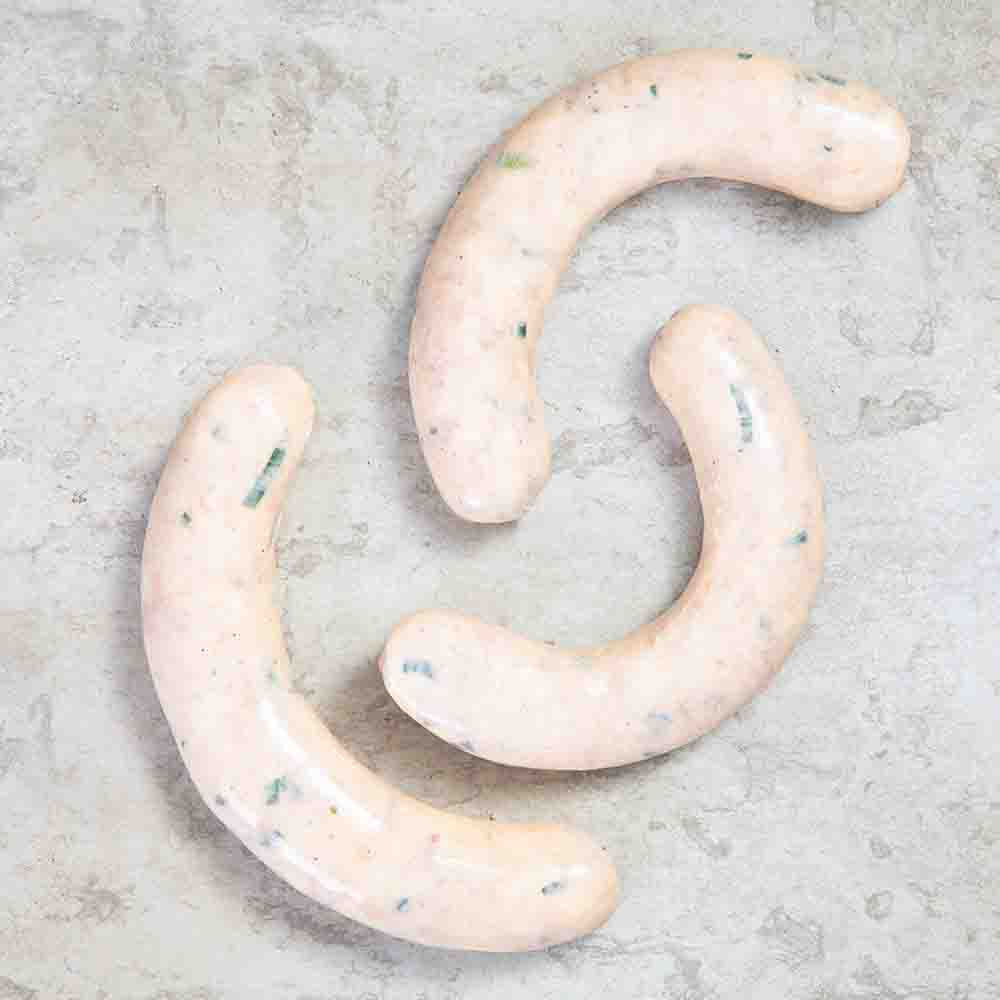 Linguiça cuiabana de frango com molho de mostarda