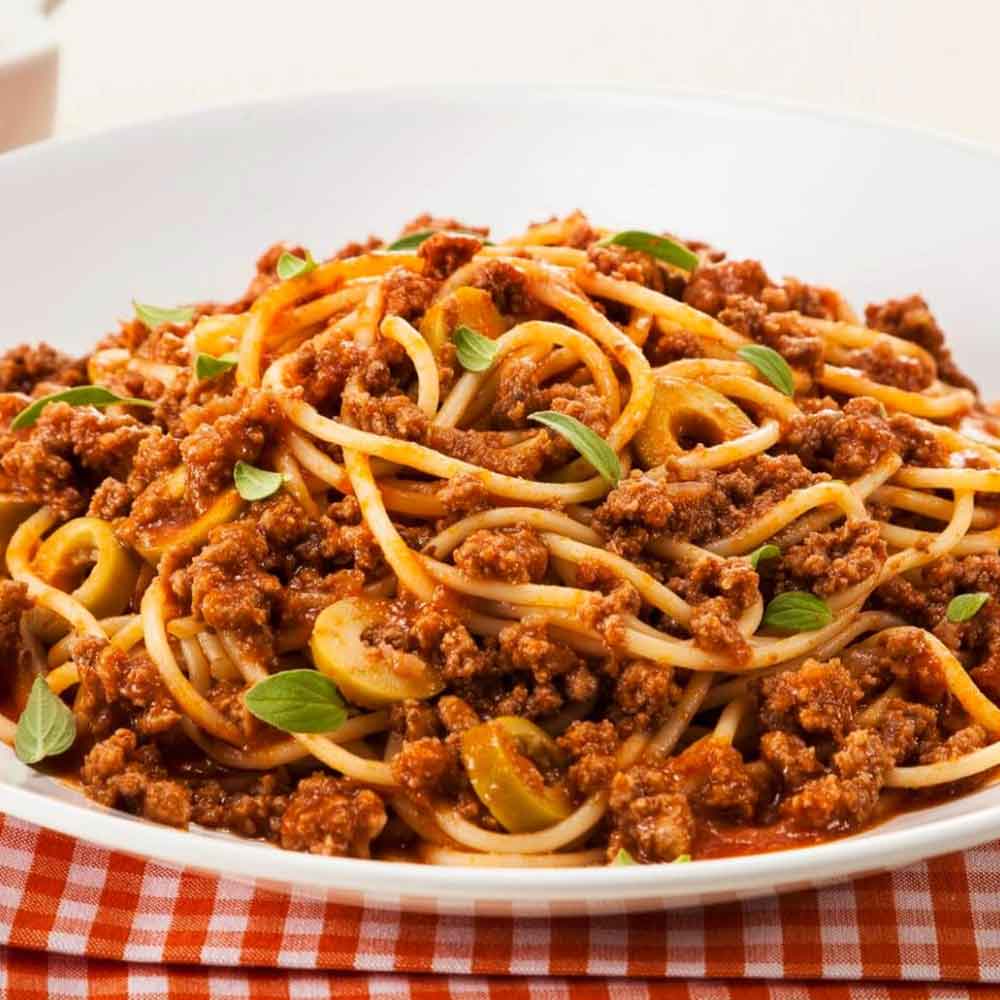 Macarrão à Bolonhesa