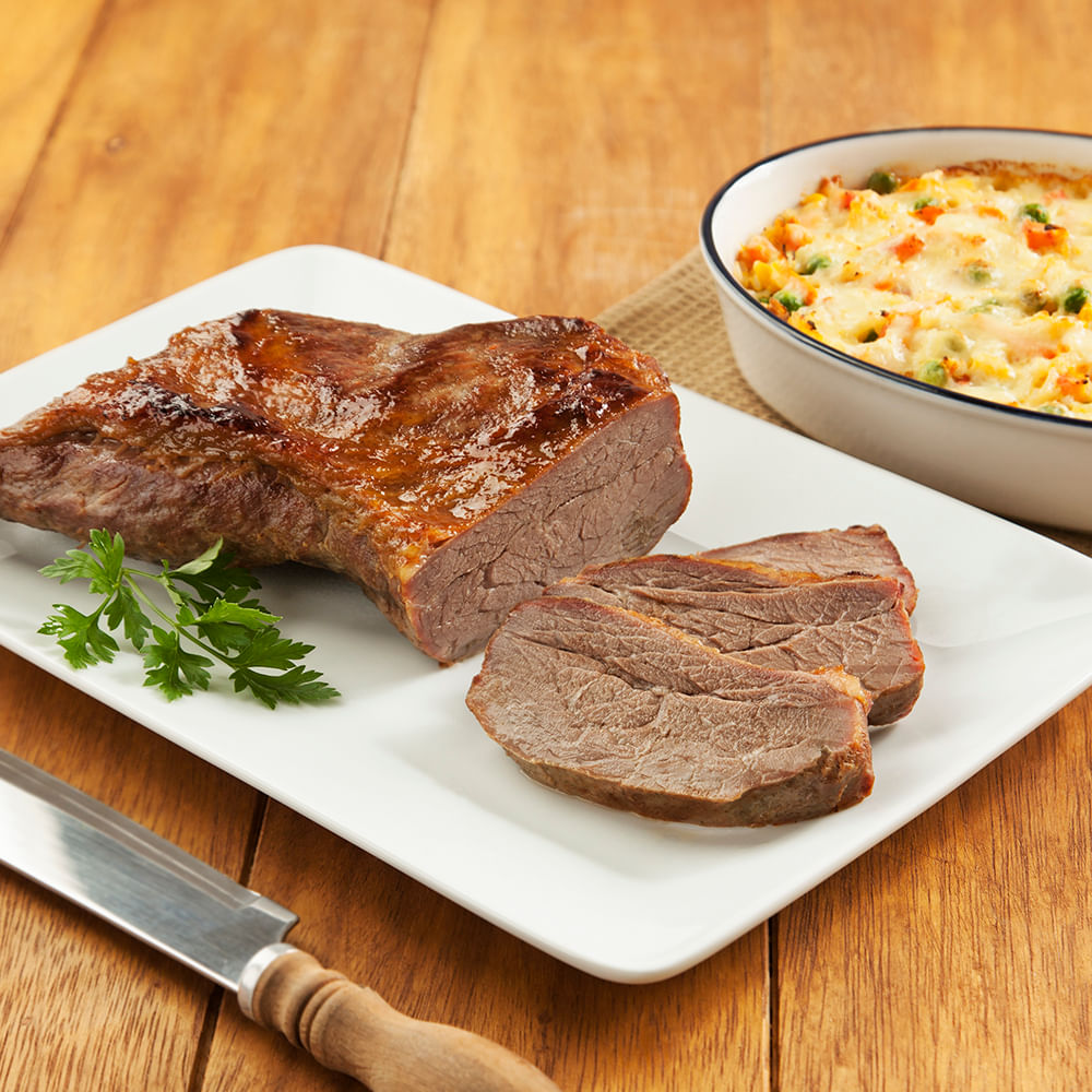 Maminha Assa Fácil com Arroz de Forno Cremoso