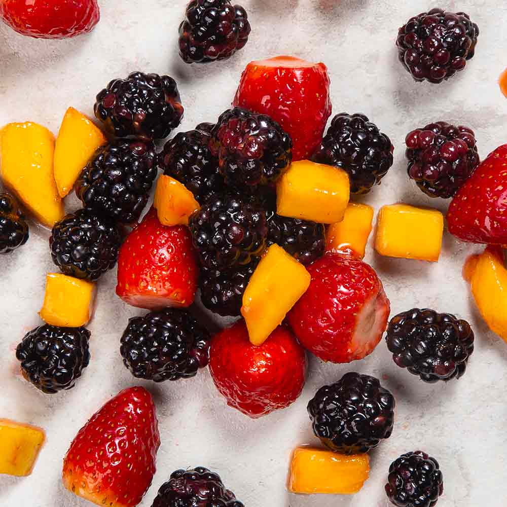 Receita de Bowl de Frutas Tropicais com Creme de Aveia