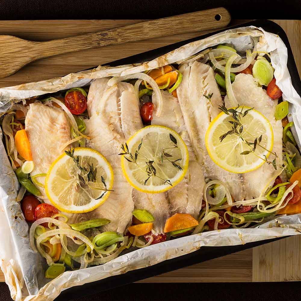 Papillote de Filé de Tilápia