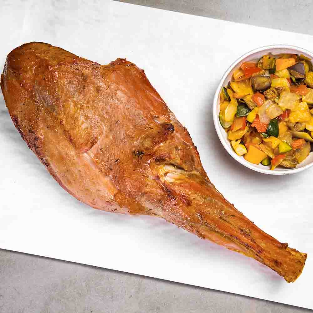 Receita de Pernil de Vitelo com Ratatouille