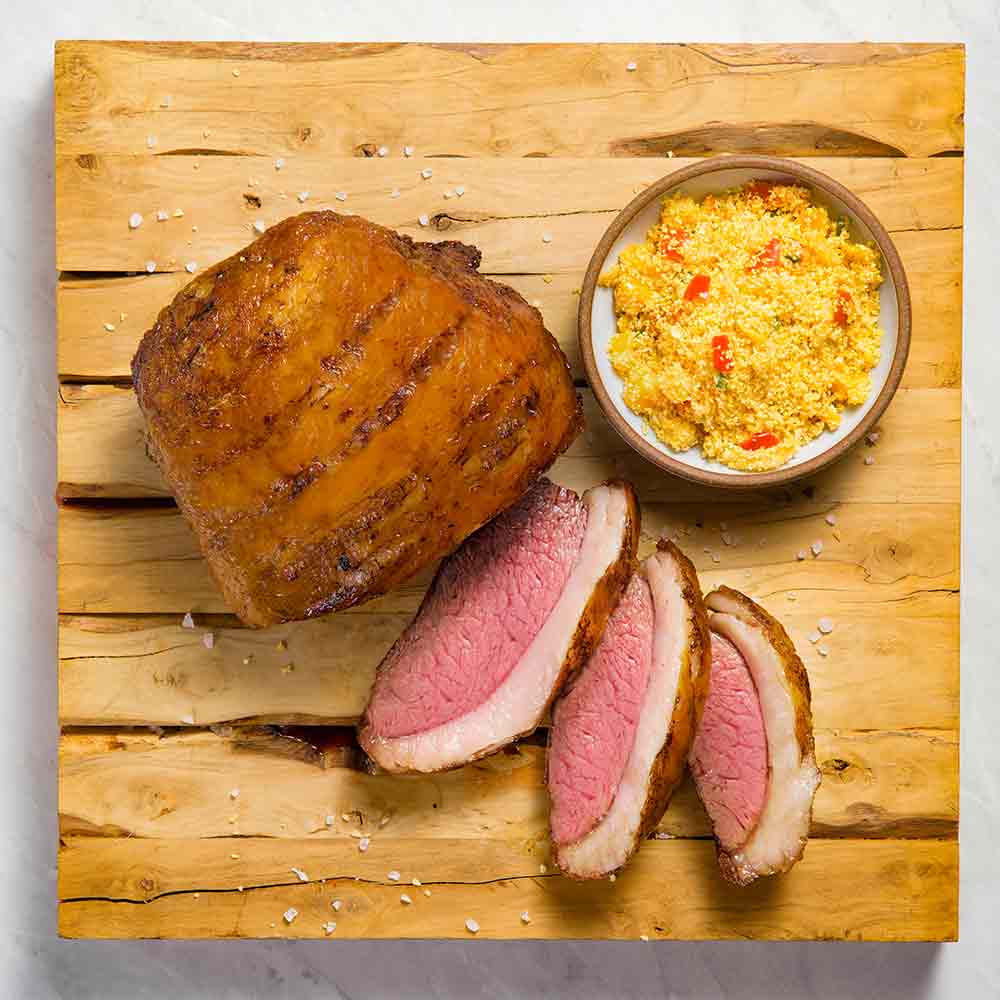 Receita de Picanha Australiana Grelhada e Farofa de Pimentões