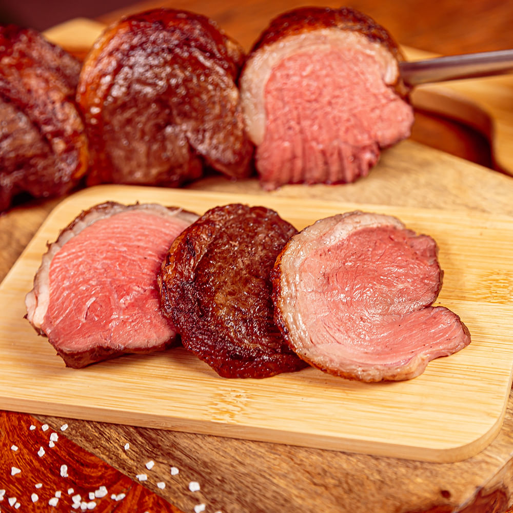 Receita de Picanha de Churrascaria com Pão de Alho 3 Queijos