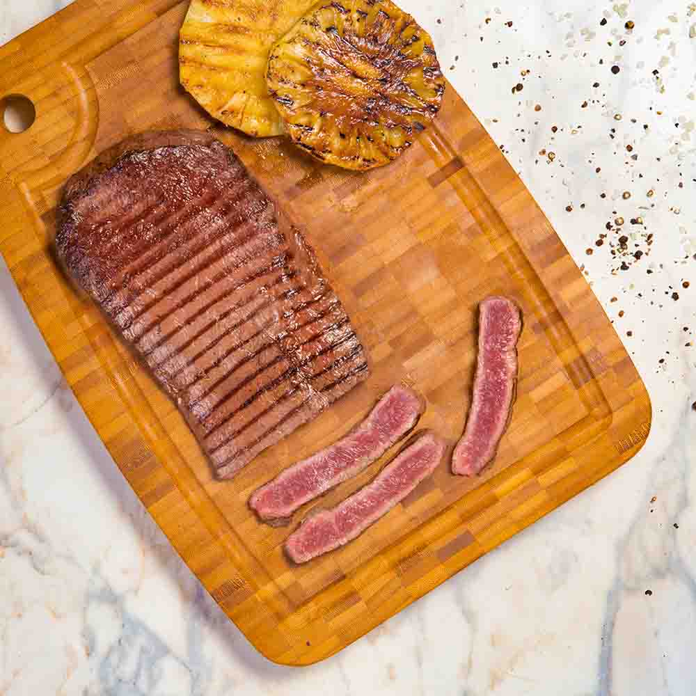 Receita de Raquete Gran Reserva com abacaxi na brasa