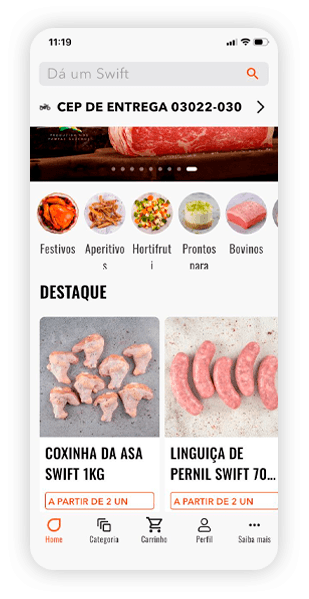 Compre seus produtos favoritos