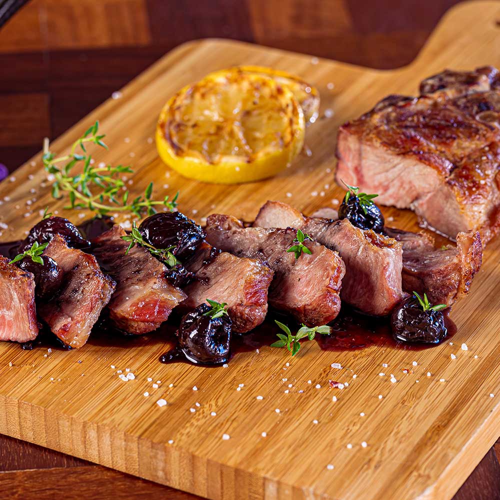 Receita de Short Rib Suíno com Molho de Cereja