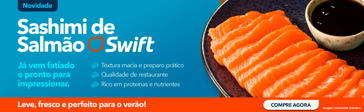 Lançamento Salmão para Sashimi