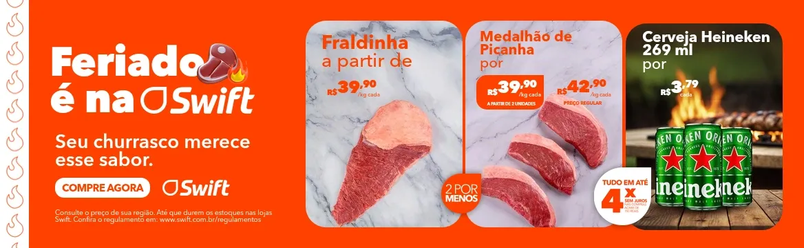 Feriado é na Swift