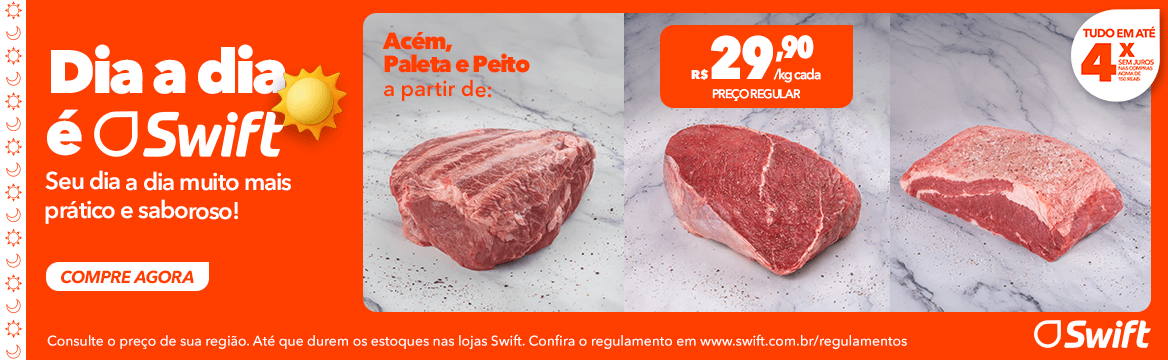 Acém, Paleta e Peito Swift