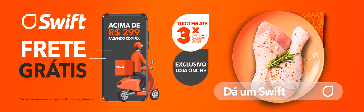Pagamento via Pix   Frete Grátis acima de R$299 Swift