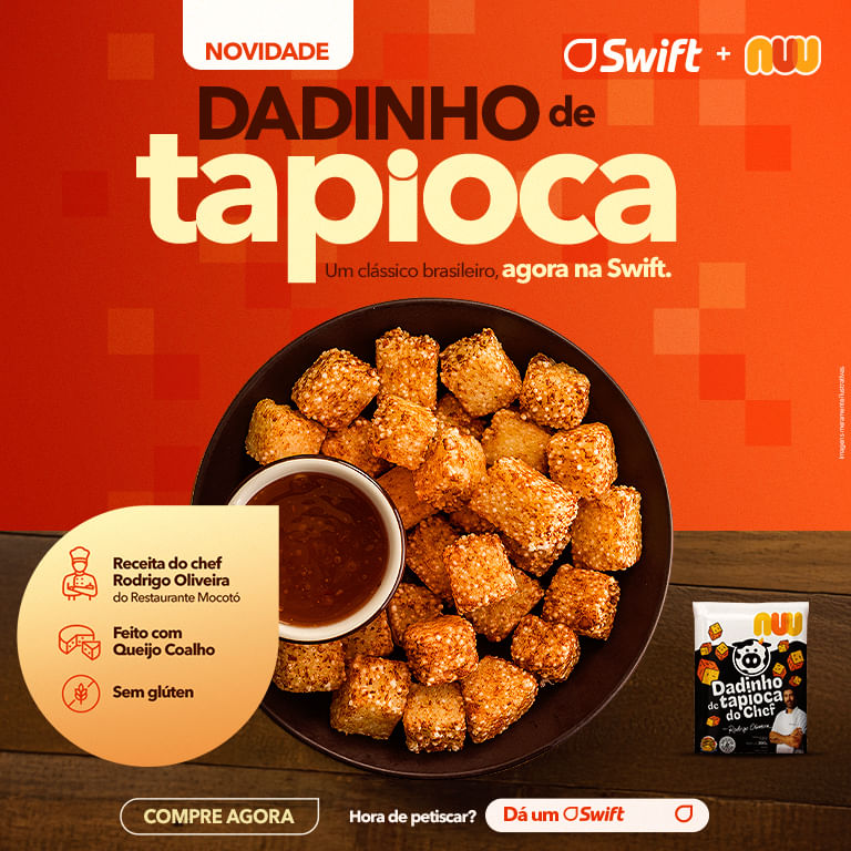 Lançamento-Dadinho de Tapioca  v1 home mob