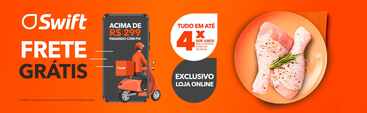 Pagamento via Pix   Frete Grátis acima de R$299 Swift