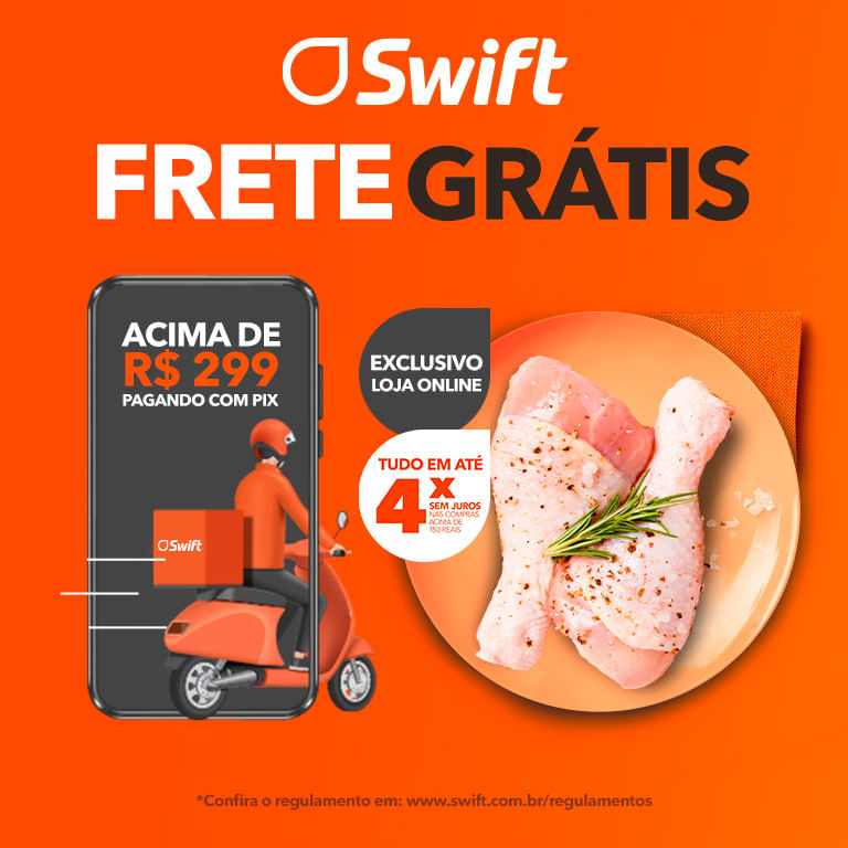 Pagamento via Pix   Frete Grátis acima de R$299 Swift