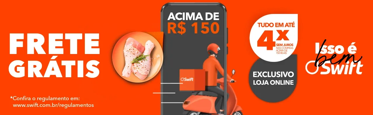 Pagamento via Pix   Frete Grátis acima de R$299 Swift