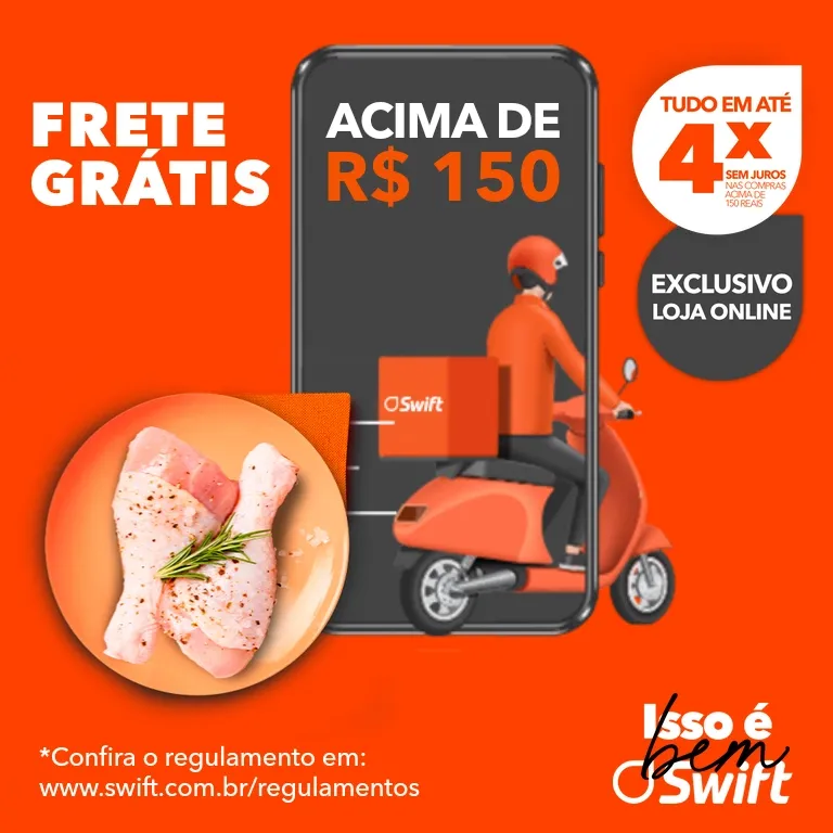 Pagamento via Pix   Frete Grátis acima de R$299 Swift